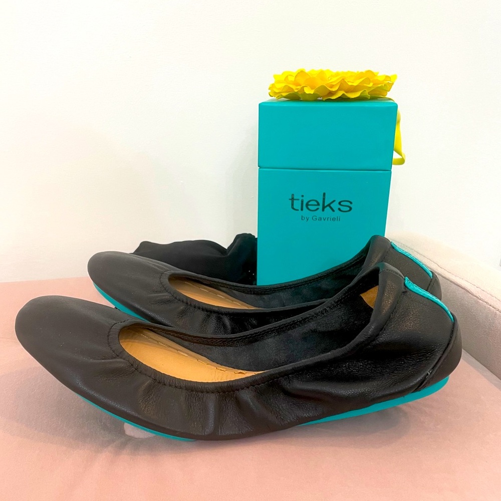 Tieks Classic Black size 8